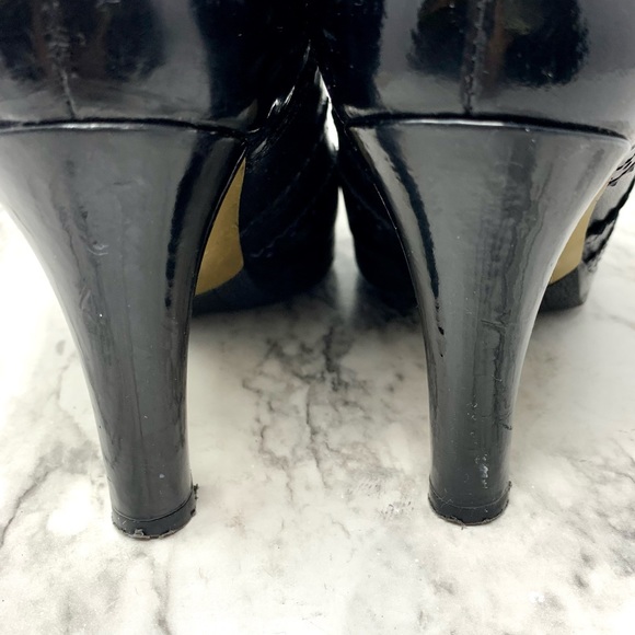 Via Spiga Wingtip Lace Up Leather Oxford 7 Retro Classic Preppy Academia Pinup - Picture 10 of 16